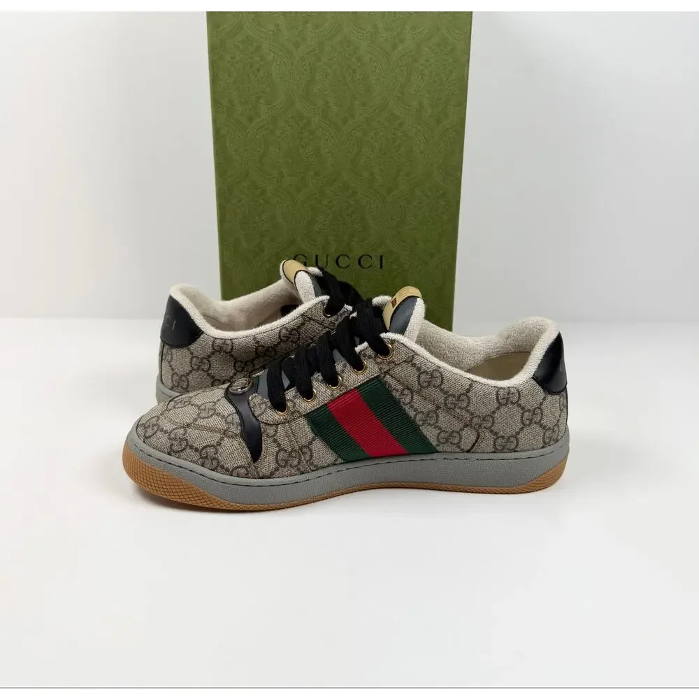Size 6.5US - Gucci Screener GG Monogram NEW